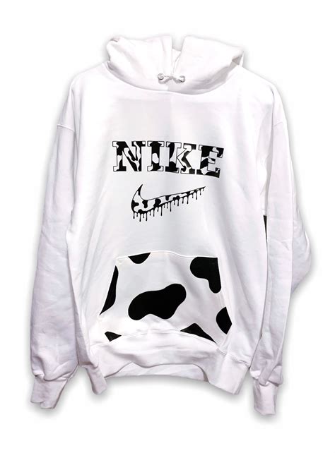 Stylish and Trendy: Nike Cow Print Hoodie for Fashionable Outfits